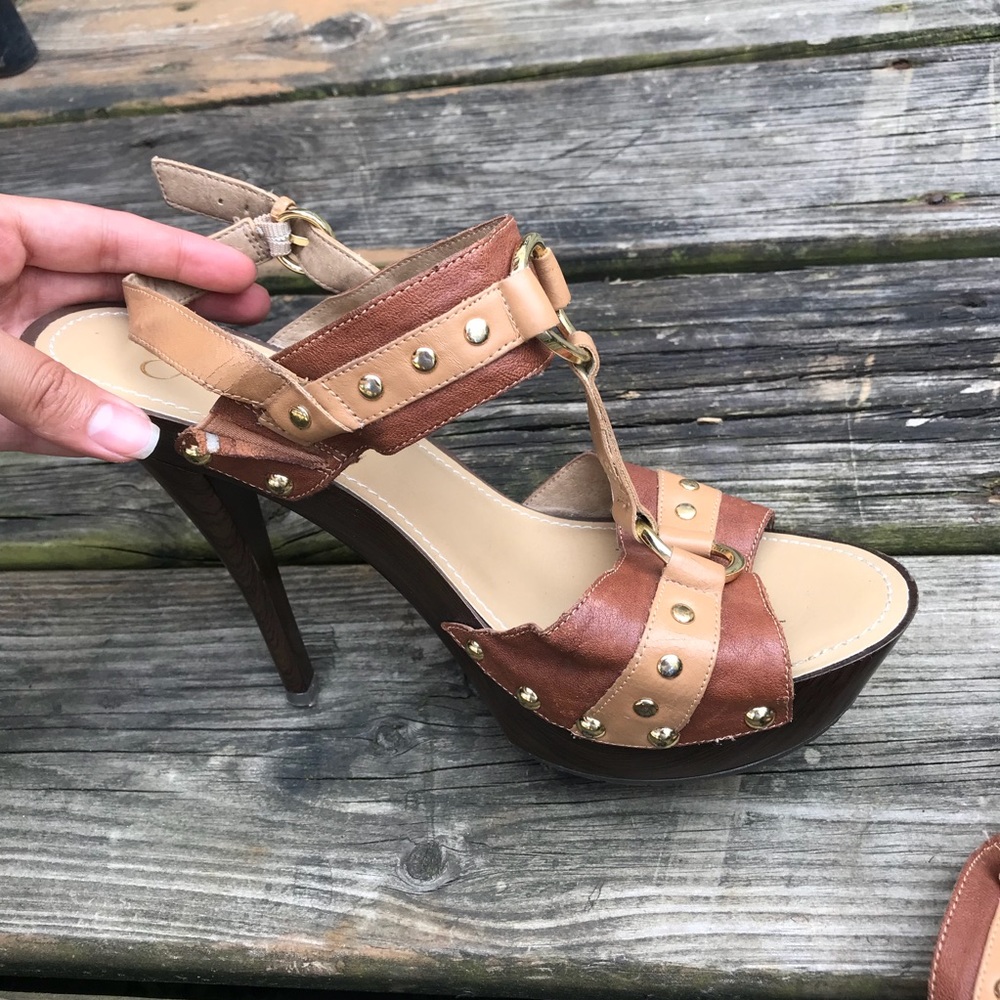 Brand New Jessica Simpson Leather Heels